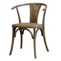 Krzesło z rattanowym siedziskiem Chic Antique 41551-00